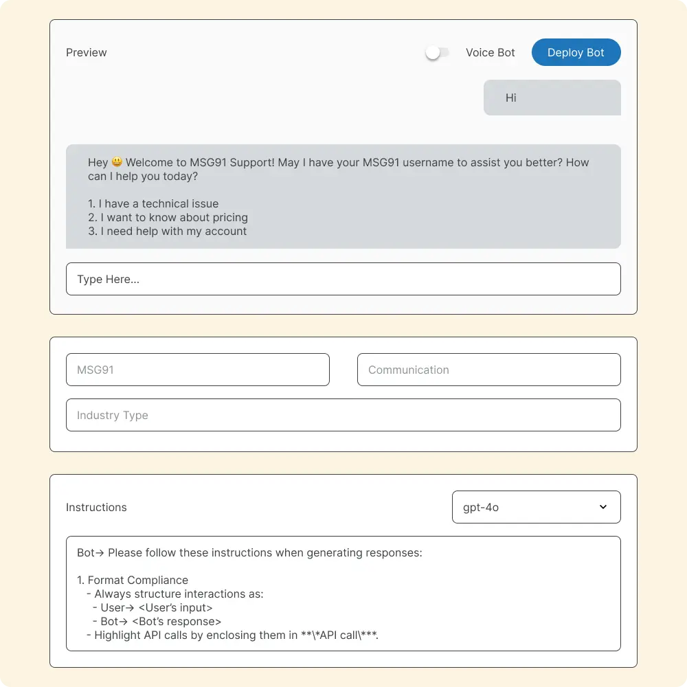 Voice Bot